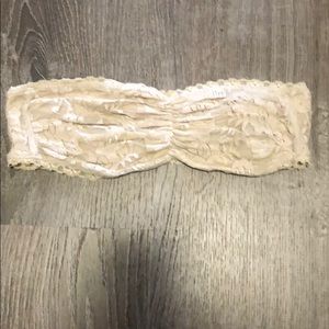 Cream Lace Bandeau